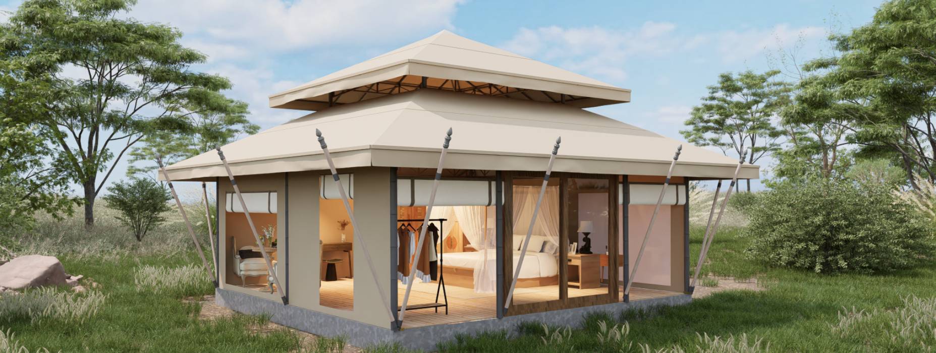 乌拉特中旗户外野奢帐篷